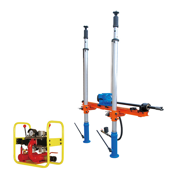 ZQJC双立柱气动架柱式钻机-带操作台