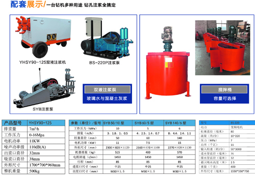 高压双液注浆泵